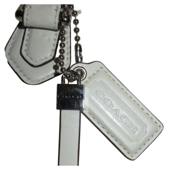 Coach 2014 Charlie Embossed Python Leather Large Tote Bag in Chalk White - Picture 14 of 16